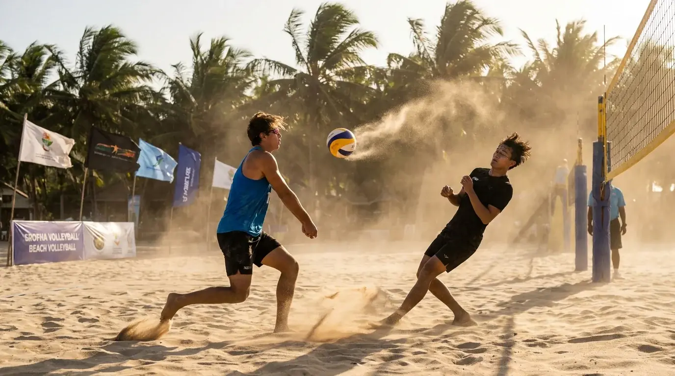 Hohe Upsetrate im Beachvolleyball – warum die Zweierstruktur die Varianz im Vergleich zu anderen Sportarten erhöht