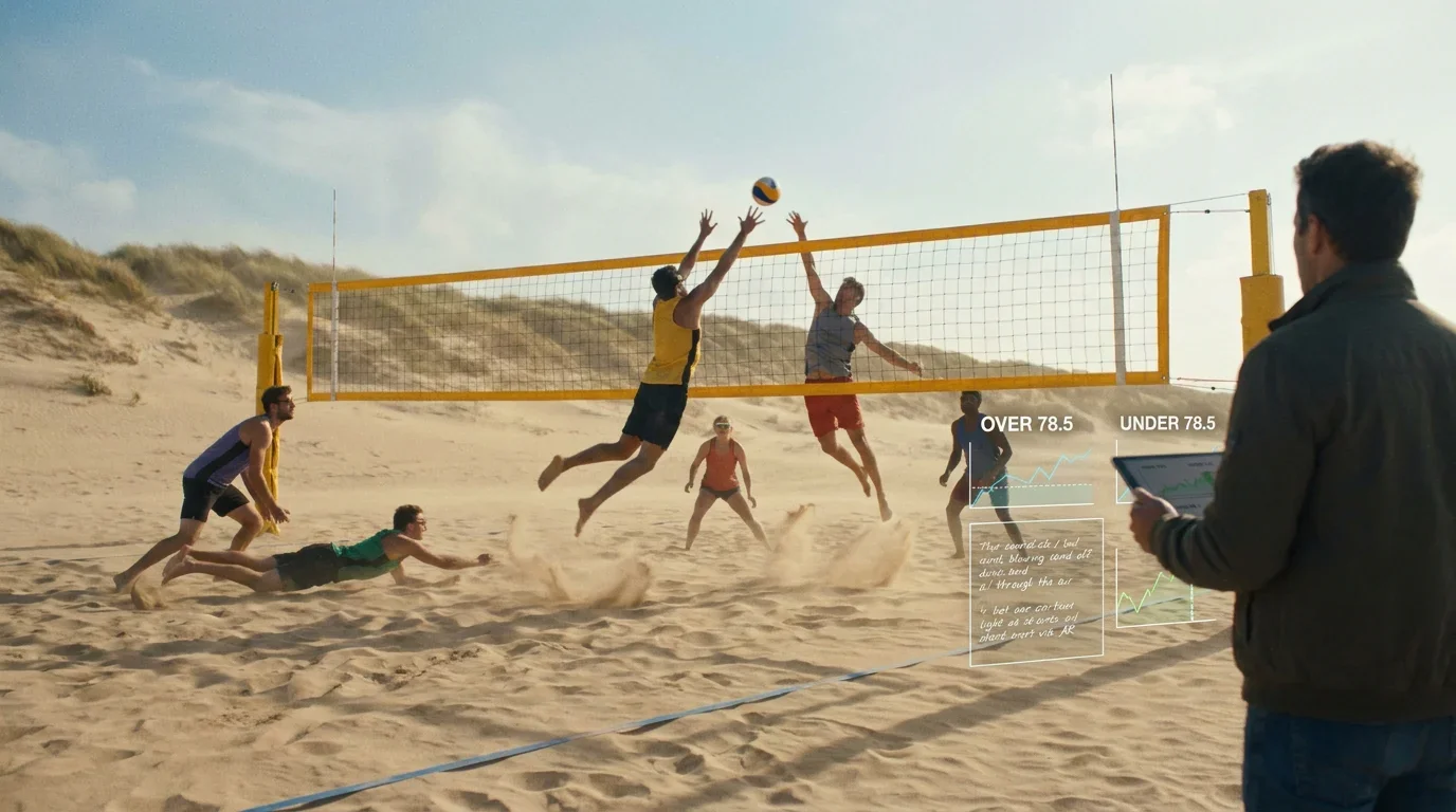 Value-Analyse Over vs. Under Wette Beachvolleyball: Einflussvariablen Wind, Teamstärke und Turnierphase im Vergleich