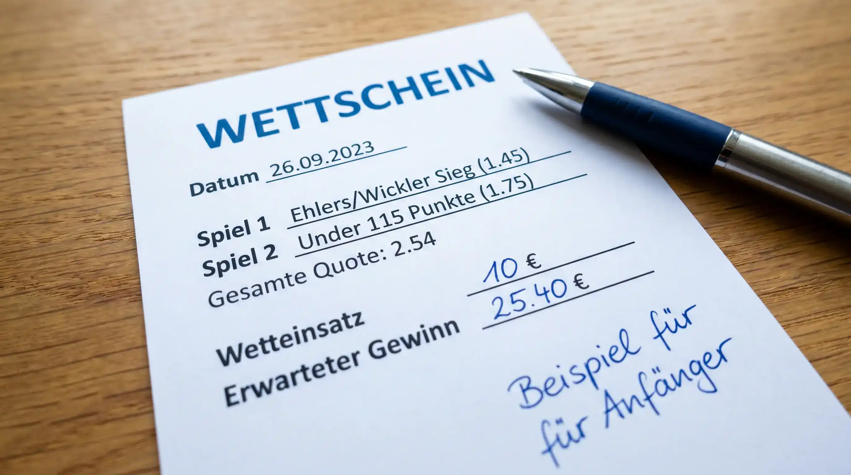 Erste Beachvolleyball-Kombiwette aufbauen: Schritt-für-Schritt-Beispiel mit Ehlers/Wickler Siegwette und Over/Under