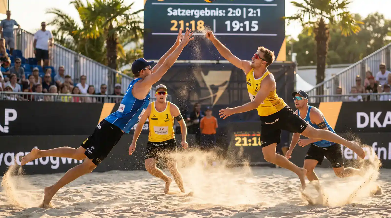 Beachvolleyball Satzwette 2:0 vs. 2:1 im Vergleich: Quotenunterschied und Kombi-Eignung für Wetteinsteiger
